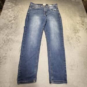Angels Jeans Womens 10/30 Blue Skinny Slim Stretch 5-Pocket Medium Wash